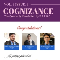 COGNIZANCE; Vol 3, Issue 3 